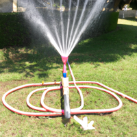 Sprinkler repair precess in graph
